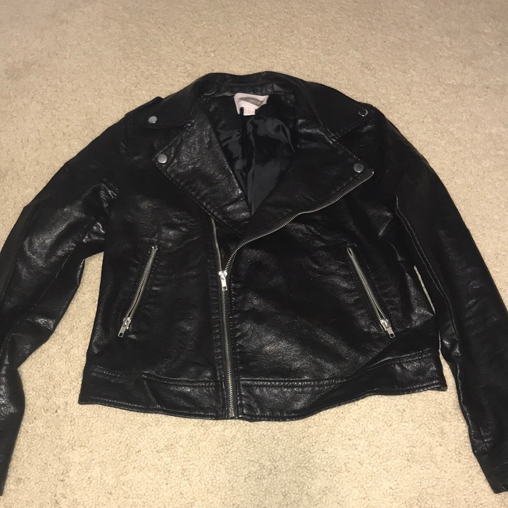 Leather jacket